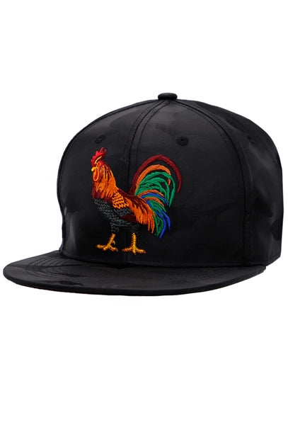 Rooster/El Gallo Camo Snapback