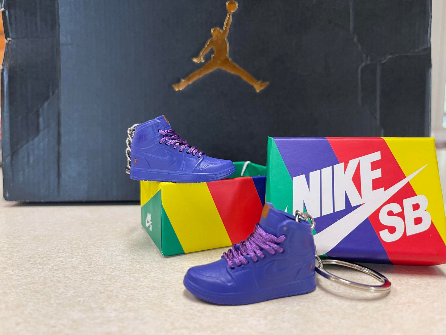 3D Shoe Keychain With Box #4