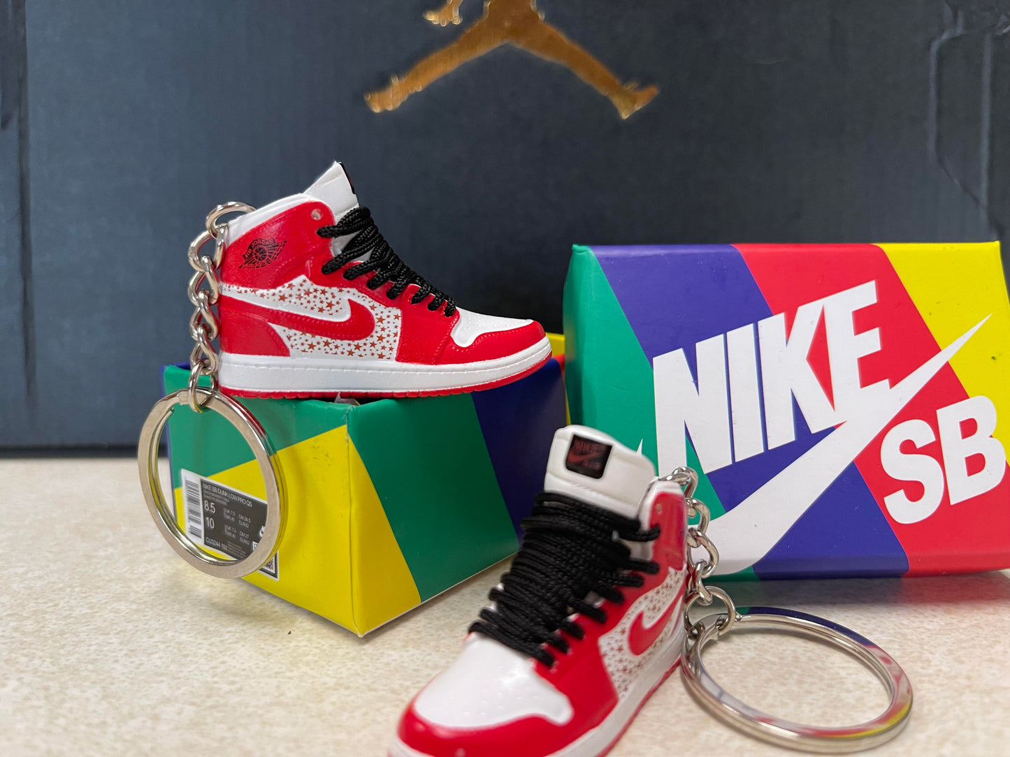 3D Shoe Keychain With Box #4