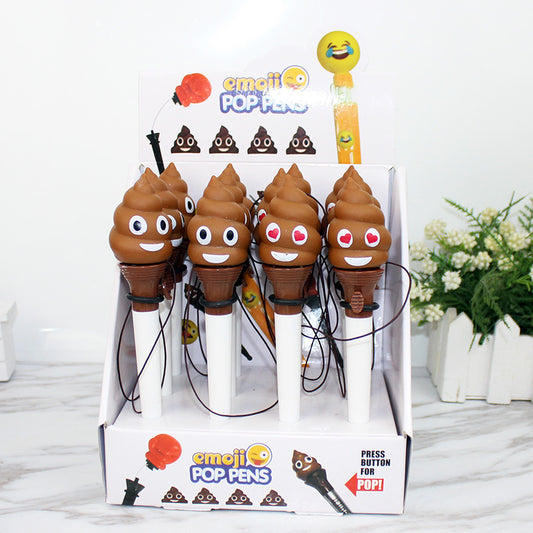 Funny Poop Emoji Pens