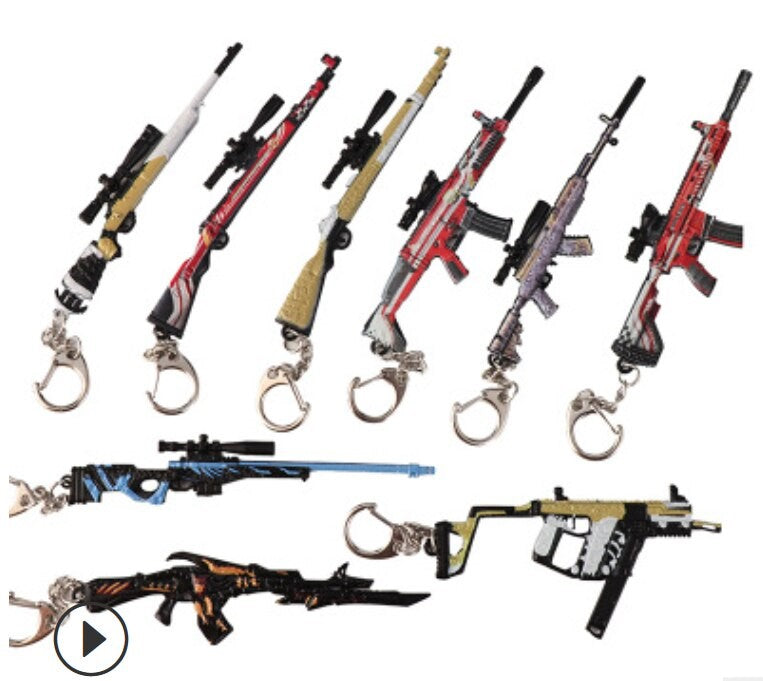 Weapon Model Keychains