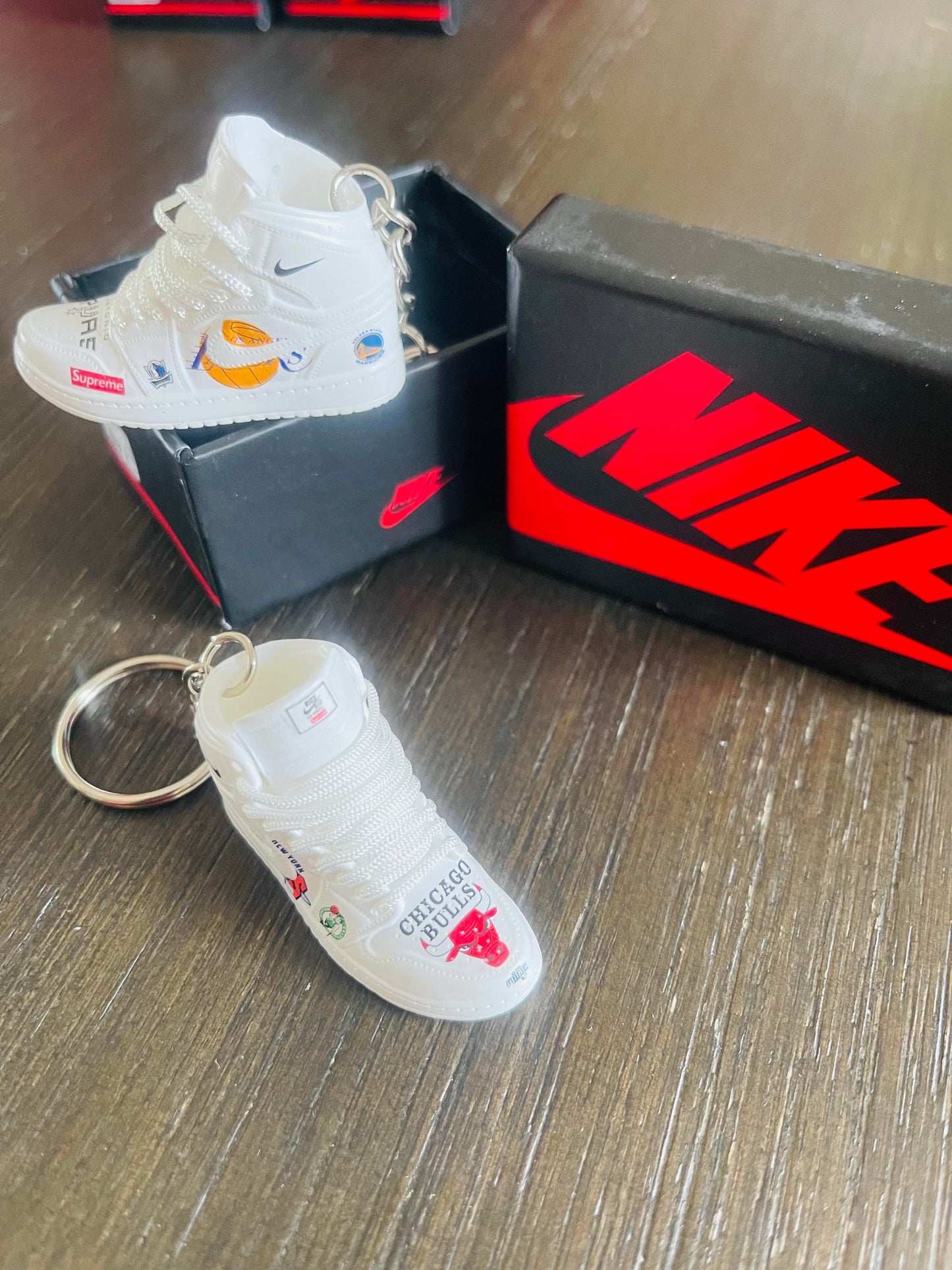 3D Shoe Key Chain With box