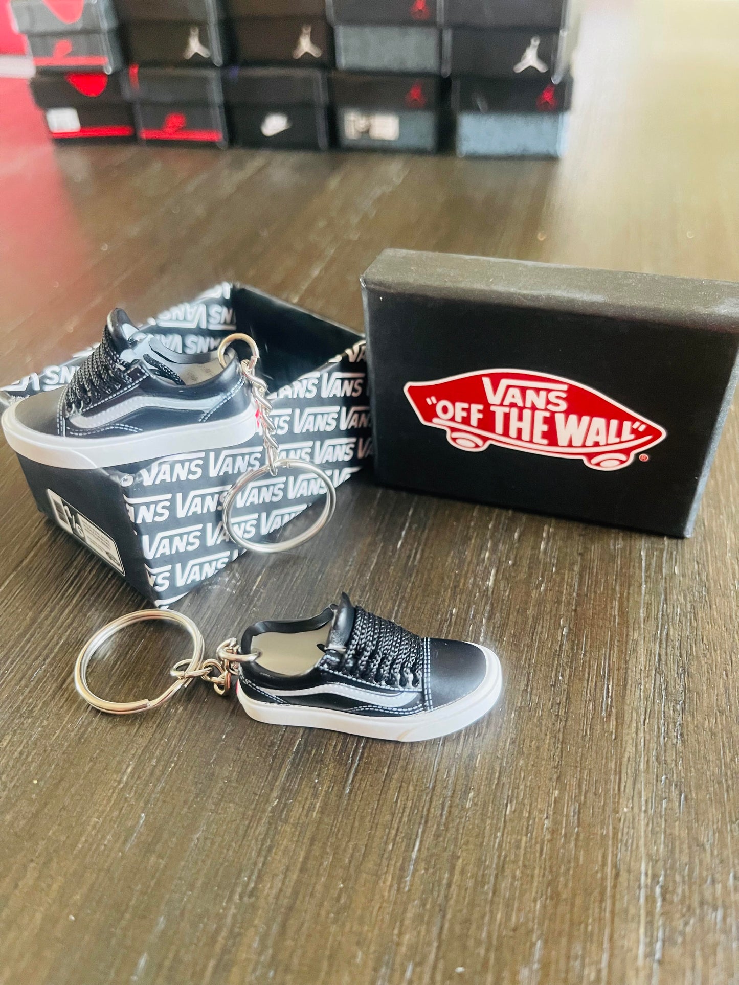 3D Shoe Key Chain With box