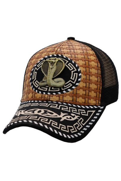 Charra Straw Trucker Caps