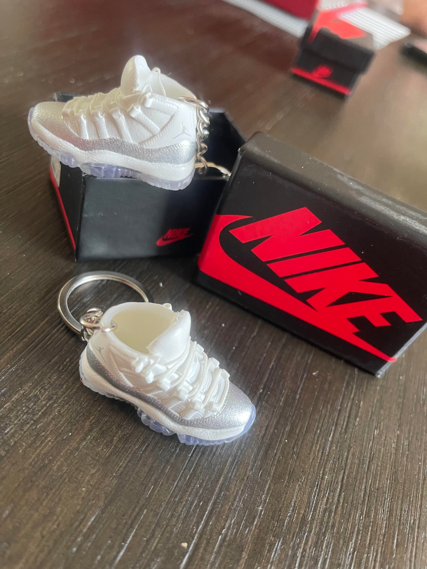 3D Shoe Key Chain With box