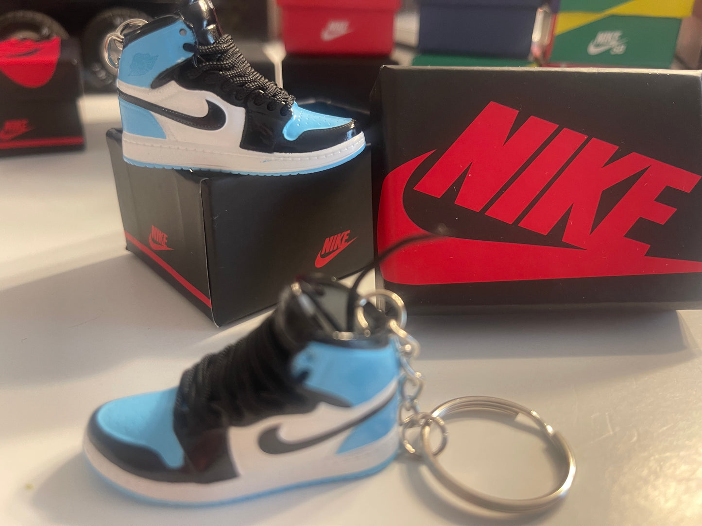 3D Shoe Key Chain With box