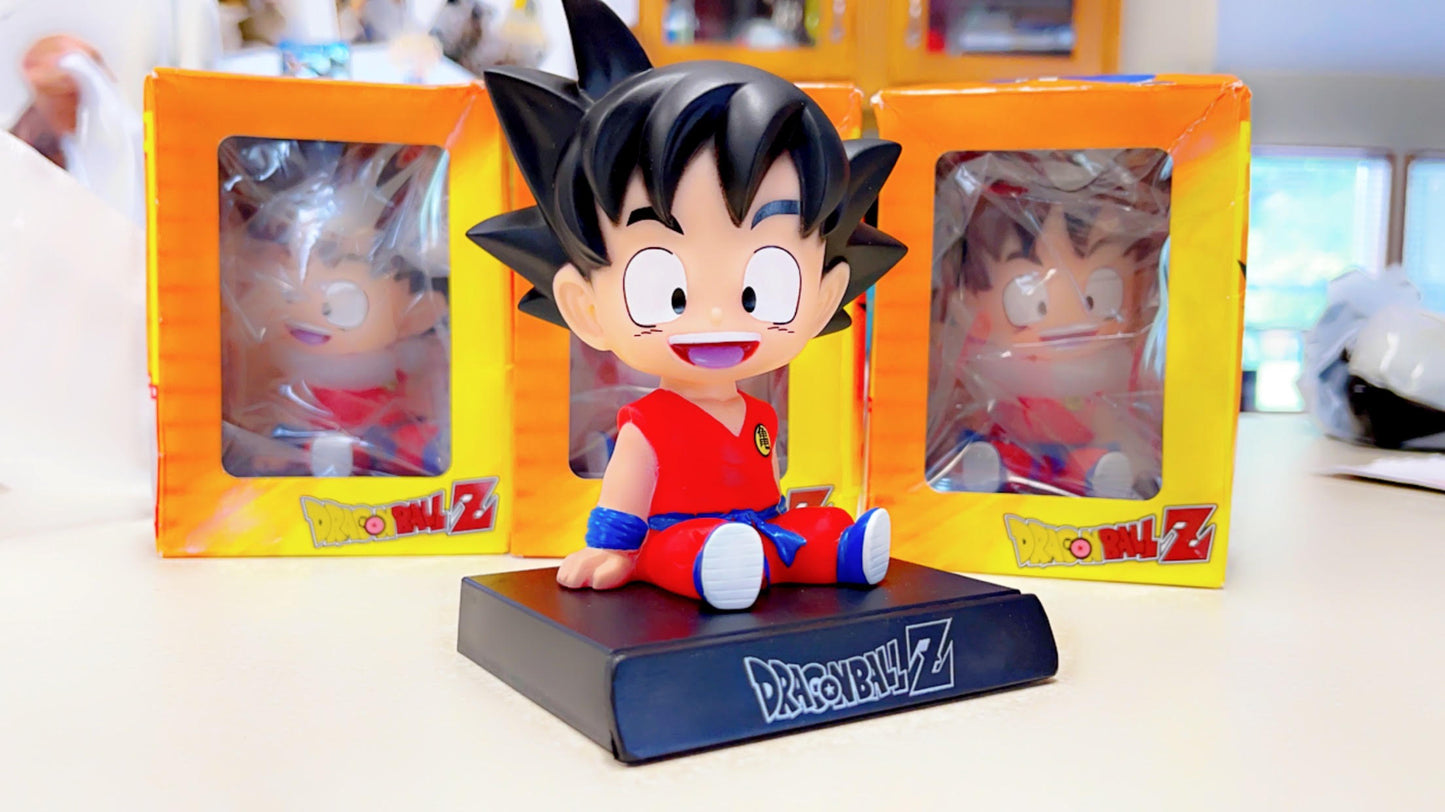 Goku Bobble Head Phone Holder